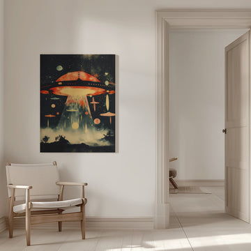 Galactic Arrival | Canvas - Room Interior 1