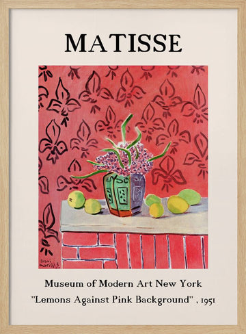 Vibrant Floralscape | Poster - Wood Frame Interior