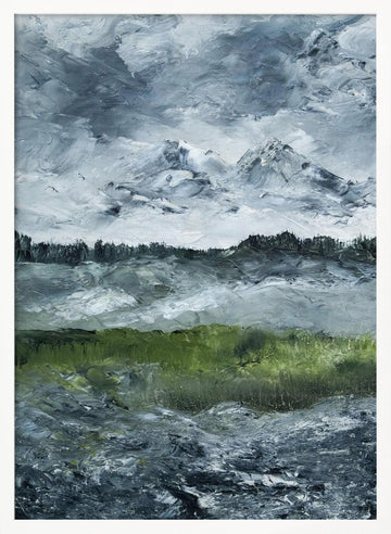 Landscape Study 1905 | Poster - White Frame Interior