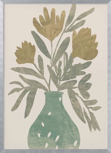 Boho Botanicals | Poster - Silver Frame Interior