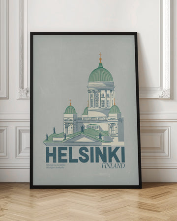 Iconic Helsinki Cathedral | Poster - Room Interior 1