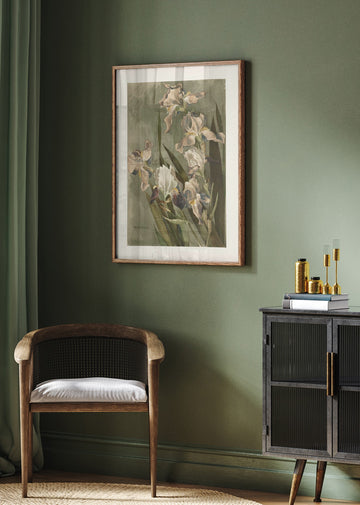 Study of Iris | Poster - Room Interior 2