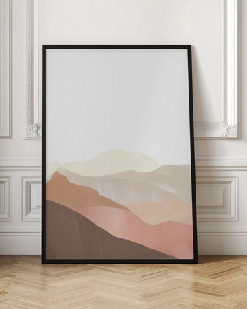 Soft Desert Layers | Poster - Room Interior 1