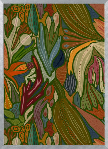 Lyrma | Poster - Silver Frame Interior