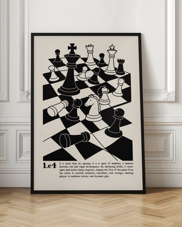 Strategic Chess Game | Poster - Room Interior 1