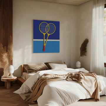 Wooden Badminton Rackets | Canvas - Room Interior 2