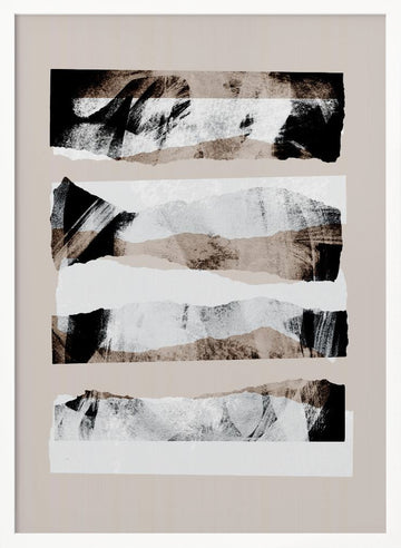 Pieces 20 | Poster - White Frame Interior