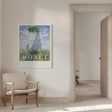 Woman With Parasol | Canvas - Room Interior 1