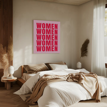 Bold Women Statement | Canvas - Room Interior 2