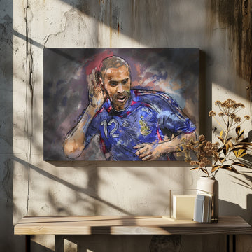 Dynamic Soccer Celebration | Canvas - Room Interior 2