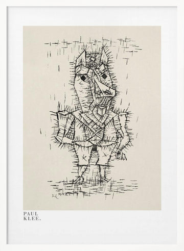  Ass Esel 1925 | Poster - White Frame Interior