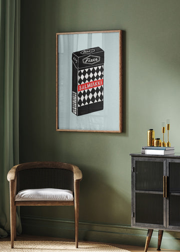 Salmiakki Candy Box | Poster - Room Interior 2