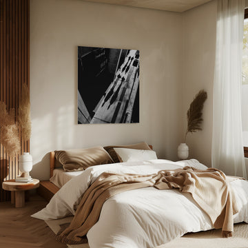 Long City Shadows | Canvas - Room Interior 2