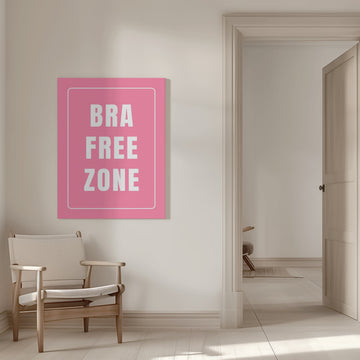 Bra Free Zone | Canvas - Room Interior 1
