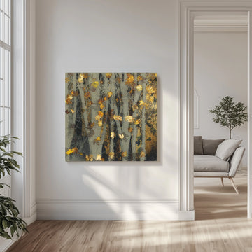 Gold leaf | Canvas - Room Interior 1