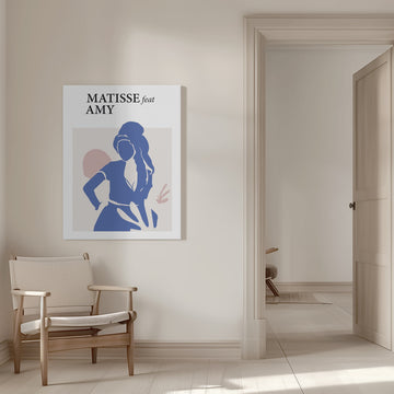 Matisse Feat Amy | Canvas - Room Interior 1
