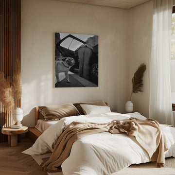 Pug's Funny Moment | Canvas - Room Interior 2