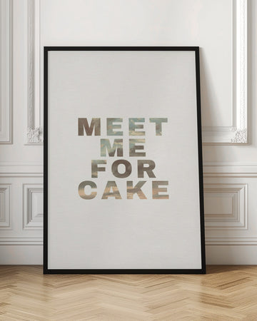 Meet Me For Cake | Poster - Room Interior 1