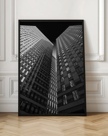 Urban Tower Geometry | Poster - Room Interior 1