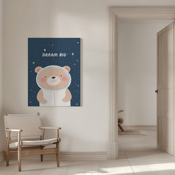 Space Explorer Bear | Canvas - Room Interior 1