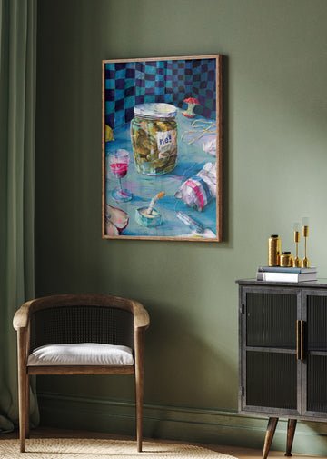 Messy Kitchen Table Still Life | Poster - Room Interior 2