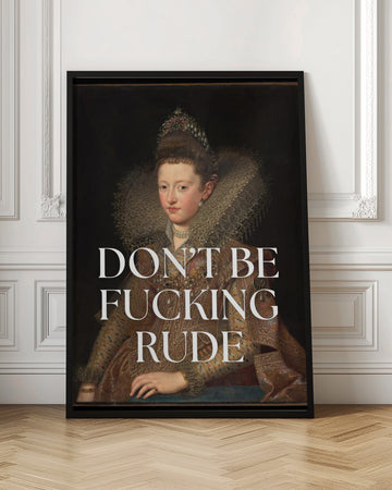 Sassy Royal Portrait | Poster - Room Interior 1