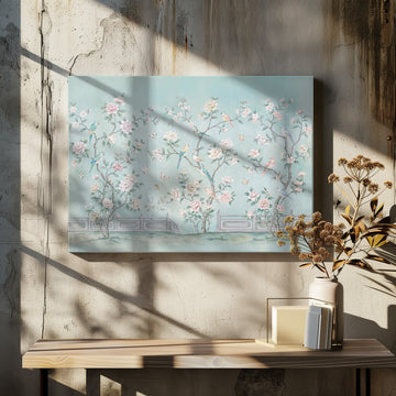 Chinoiserie Birds and Blossoms | Canvas - Room Interior 2