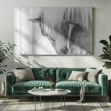 Serene Horse Portrait | Poster - Room Interior 1