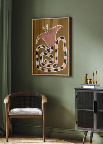 Delicate Bloom 7 | Poster - Room Interior 2