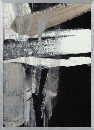 Falling | Poster - Silver Frame Interior