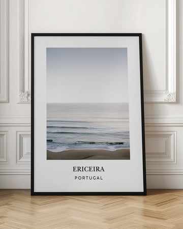 Ericeira waves Travel Poster | Poster - Room Interior 1