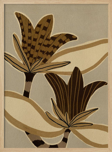 Delicate Bloom 12 | Poster - Wood Frame Interior