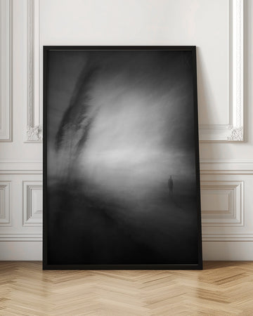 Lone Man Misty Horizon | Poster - Room Interior 1