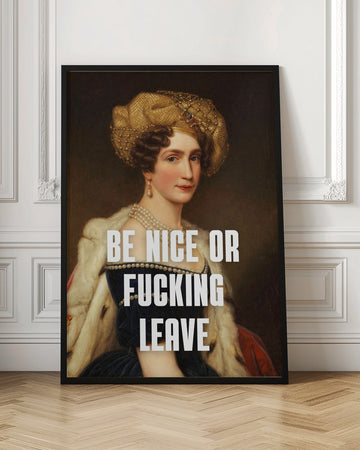 Sassy Classical Woman | Poster - Room Interior 1