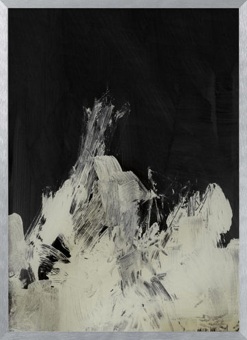 Unsettled | Poster - Silver Frame Interior