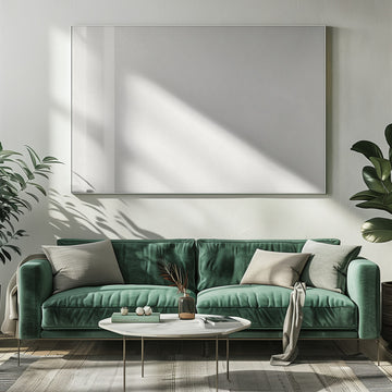 Subtle White Texture | Poster - Room Interior 1