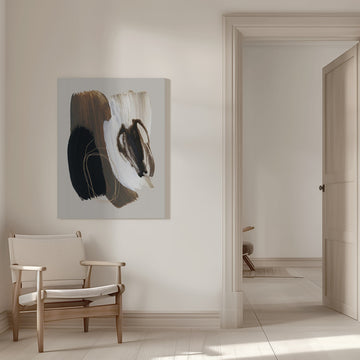 Abstract Brush Strokes 108X | Canvas - Room Interior 1