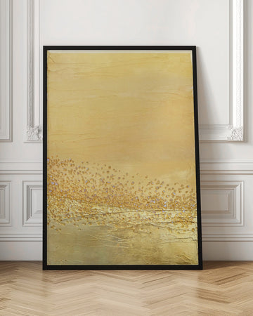 Radiant Gold Texture | Poster - Room Interior 1
