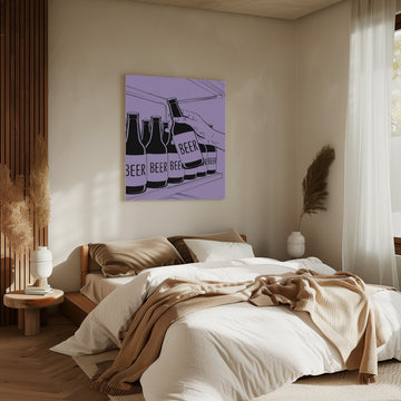 Grabbing Cold Beer | Canvas - Room Interior 2