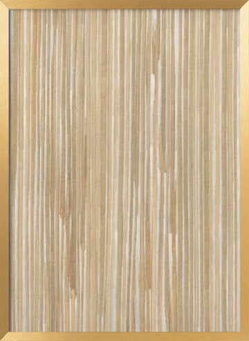 Natural Vertical Lines | Poster - Gold Frame Interior