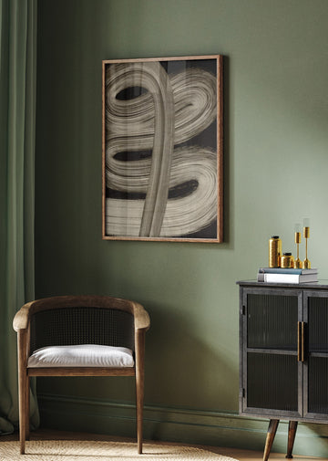 Flowing Strokes | Poster - Room Interior 2