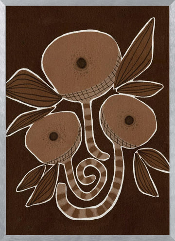 Untitled | Poster - Silver Frame Interior
