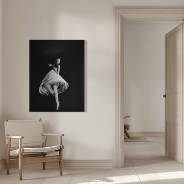 Ethereal Dancer in Motion | Canvas - Room Interior 1