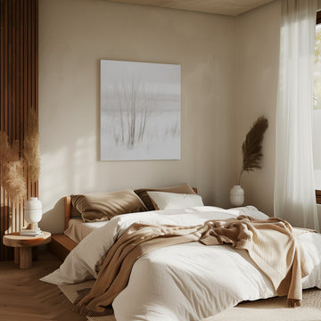 Ethereal Winter Woods | Canvas - Canvas Interior