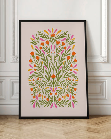 Cheerful Botanical Design | Poster - Room Interior 1