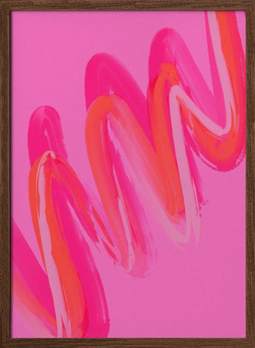 Untitled | Poster - Walnut Frame Interior