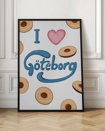 Love Göteborg Cookies | Poster - Room Interior 1