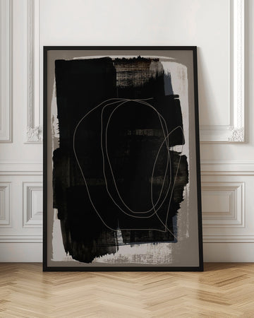 Abstract Brush Strokes 180Z | Poster - Room Interior 1