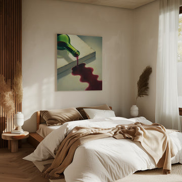 Pouring Red Wine | Canvas - Room Interior 2