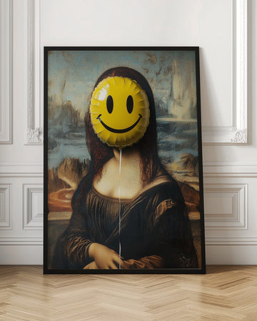 Parody of the Mona Lisa | Poster - Room Interior 1
